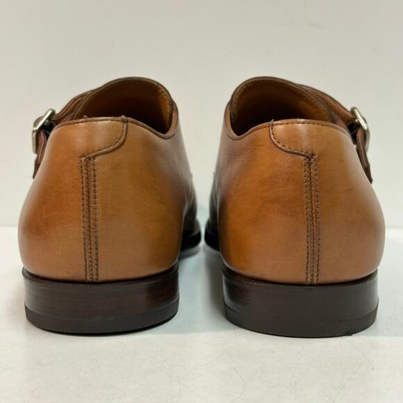 NEW HEELS Crockett & Jones x Polo Ralph Lauren Double Monk Strap England 10.5 D - Picture 7 of 12